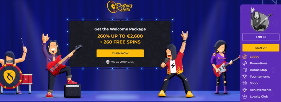 Rolling Slots Casino